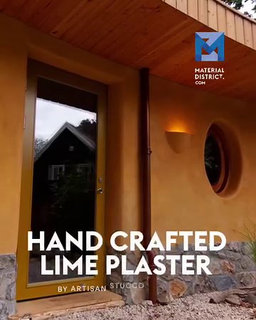Custom made lime stucco plasters, without additives for all architectural surfaces, including facades and wet areas. Hand crafted lime plaster by Artisan Stucco & Ceramics https://materialdistrict.com/material/hand-crafted-lime-plaster/ #materialoftheday #materials | MaterialDistrict | Facebook