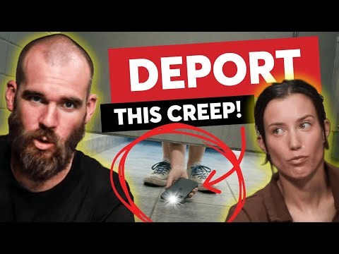Creep Filmed Women In The Bathroom!