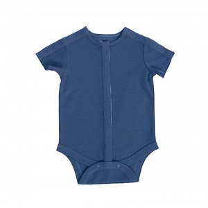 Dusty Blue Waffle Knit Adaptive Baby Bodysuit – G-tube & Port Catheter Access - Etsy UK