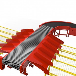 [Hot Item] Industrial Belt Conveyor System and Logistics Machine Linked System for E-Commerce Dws Sorting
