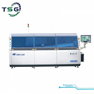 [Hot Item] Haobao Hwe-450-N Automatic Wave Solder Machine for Semiconductor Packaging SMT Line