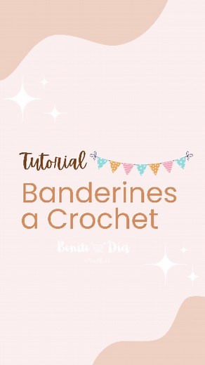 Hola Chicas🙋🏼‍♀️💖 les comparto este tutorial super fácil para tejer banderines a crochet, puedes utilizar el hilo o lana que tú prefieras y también seguir aumentando para alcanzar el tamaño que desees. Es un proyecto lindo que nos permite aprovechar esos restos de lana y darle un toque especial a cual estancia.😜💖. Les deseo un Bonito día crochet 💕🙋🏼‍♀️✨ #tutorial #diycrochet #amigurumi #crochet #handmade #amigurumilove #amigurumis #crochetaddict #crochetlove #croche #amigurumidoll #amigu
