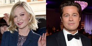 Look! It's Bb Kirsten Dunst and Brad Pitt