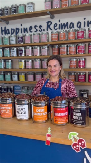 Taste buds on a cherry adventure 🍒✨ Which cherry blends have you tried? | Bird & Blend Tea Co.