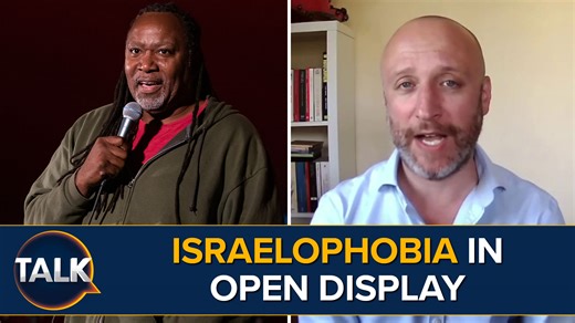 5.5K views · 97 reactions | An Israeli couple were hounded out of comedian Reginald D Hunter’s Edinburgh Fringe show after they objected to a joke comparing the Jewish state to an abusive husband. | TalkTVUK | Facebook
