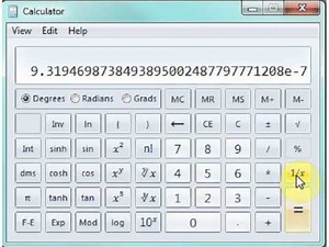 Resonant frequency calculator