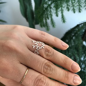 Oxytocin Love Molecule Ring - Etsy