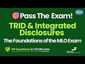 Can You Pass This TRID Quiz? Find Out!