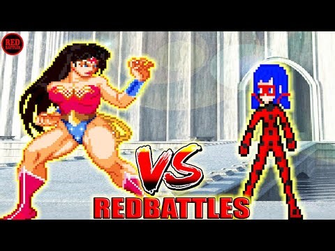WONDER WOMAN vs LADYBUG! - M.U.G.E.N