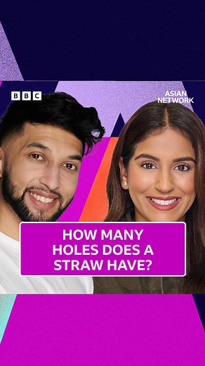 BBC Asian Network | Alright, real talk – how many holes does a straw have? 🥤 One? Two? None? 💭 Drop your answers below and let’s see if we can settle it once... | Instagram