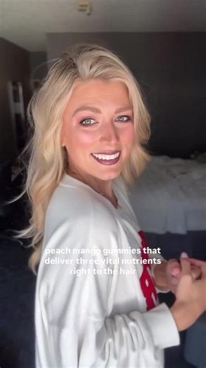 Bleach blonde AND healthy hair? Not a combo you hear every day! 💁🏼‍♀️✨ ‌ I’ve been able to stretch my highlight appointments to 12 weeks because my hair feels fuller and healthier, and @naturesbounty Hair Growth Gummies are a huge reason why. They’re delicious, packed with biotin key nutrients, and super easy to stick with. ‌ #NaturesBountyPartner 💗 (Use as directed. Results may vary.) ‌ *These statements have not been evaluated by the Food and Drug Administration. This product is not intende