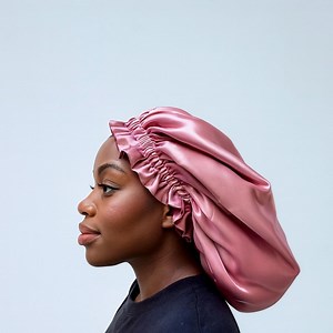 Reversible Satin Sleep Bonnet | Double-layered, Edge-protect - Etsy Canada