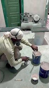 White Poliester Sealar Apply