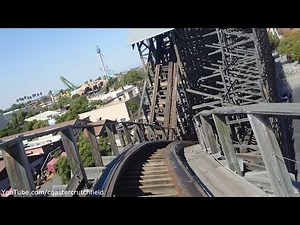 Ghostrider Front Row (HD POV) Knott's Berry Farm