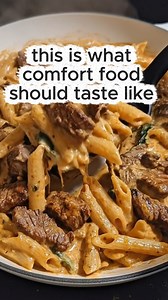 Skillet Creamy Spicy Cajun Steak & Cheddar Pasta Ingredients: 1 lb...