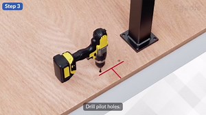 Egadis Porch and Deck Railing Kit, Aluminum Rail Kit, Black Textured Powder-Coat Finish Railing System for Outdoor Decks, Porches & Balconies