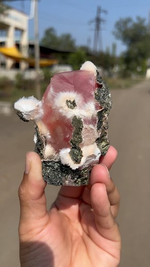 122 reactions · 14 shares | New Find of the Gemmy Raspberry/Red Calcite with Flowers of Fine Mesolite Spikes from India Size: 10 x 8 cms Weight: 366 grams Available! Message Us Now SuperbMinerals.Us #mineral #minerals #rareminerals #mineralspecimen #mineralspecimen #mineralsofig #mineralporn #mineralcollecting #mineralcollector #mineralcollection #calcite #geology #geologist #gemshow #tucsongemshow | Superb Minerals | Facebook