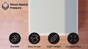 Mayton, 4.5-Inch, California King, White Easy Wood Box Spring/Foundation with Simple Assembly