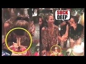 Uncut Video of Amrita Arora 40th Birthday Celebration | Naughty Cake Saif,Kareena,Malaika,Karishma