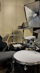 I put a Big Fat Snare Drum over a Remo Inc. silent stroke snare head! Sounds great for a low volume set 🤠 | The Cowboy Drummer