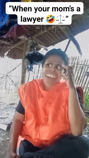 When your mom is a lawyer and you realize… #FunnyJokes #MemeOfTheDay #MotherInLawyer #PinoyHumor #Relatable #ComedyShorts #LOL #MomJokes #LawyerLife | Meilan Making Brabonga