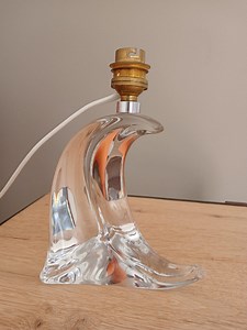 ST Louis France Crystal Lamp Base Height 15 Cm - Etsy