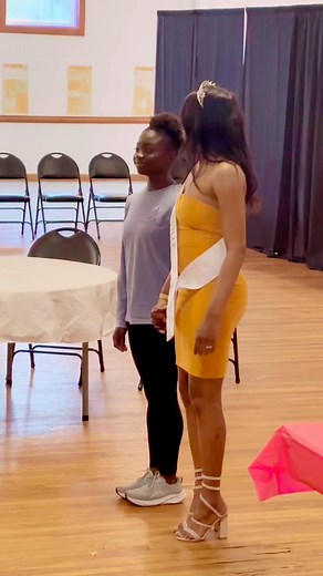 Raven Mangiapane led a fashion show/pageant walking session for Valentina Wilson's Teen Fashion Academy. Some of the girls are preparing for the upcoming Miss Juneteenth ENC Pageant. | Valentina Wilson's Teen Fashion Academy