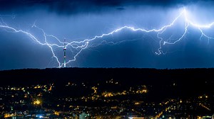 Tief "Vincent" bringt Gewitter, Sturm und Hagel