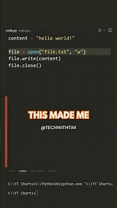 Simple code to write a text file in Python
