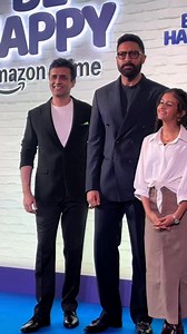 Inayat Verma, Nora Fatehi, Abhishek Bachchan & Remo D’souza With Wife Graces The Screening Of Film Be Happy. | Indian Television Academy