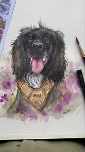 5.9K views · 55 reactions | A spannie portrait commission all done 殺 | Helen Clark Art | Facebook