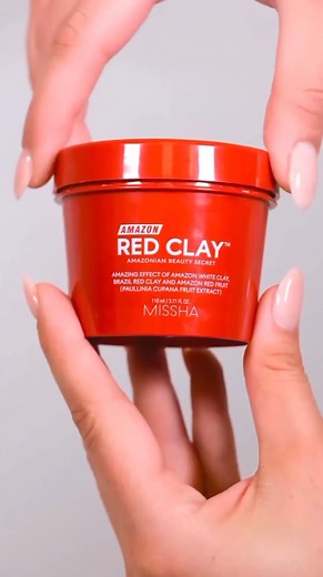 Missha Amazon Red Clay Pore Mask 110ml The red clay in the...