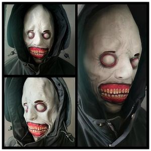 [Hot Item] Hot Sale Smiling Horror Cos Exorcist White-Eyed Devil Mask