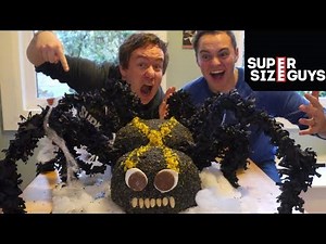 I Made a Giant Spider Cake