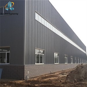 [Hot Item] Prefabricated Structural Steel Building\Steel Building Insulation\Industrial Warehouse Shed