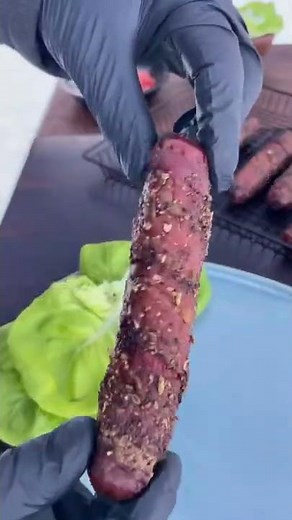 Smoked BLT Style Bunless Hot Dogs! 😆🥓 Bacon-wrapped hot dogs in my electric smoker. #ASMR