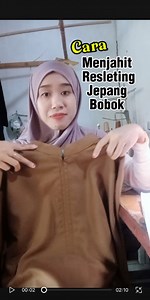 282K views · 3.5K reactions | Cara menjahit resleting Jepang bobok #tutorialmenjahit #caramenjahitresletingJepangbobok #belajarmenjahit #penjahit | Furi Yanti | Facebook