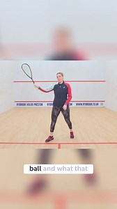 Executing the Volley Drop 🔑 🎥 Watch the full series "Forehand Options From The Back Corner" where Laura Massaro reveals her pro-level strategies for getting the ball out of the tricky forehand back corner 👉 https://tinyurl.com/dwhjwsz2 | SquashSkills