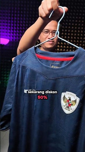 🇮🇩🔥 2024 National Team Goalkeeper Jersey Navy Color — Original Player Issue Version from ERSPO #N...