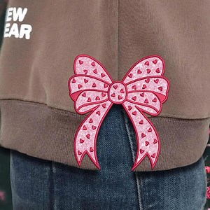 Side Bow Applique Embroidery Design: Multiple Formats (ZIP) - Etsy