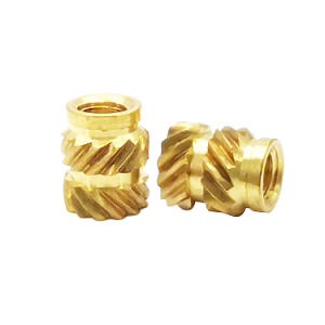 [Hot Item] Brass Insert Nut Knurled Copper Heat Staking Nut for Plastic Brass Knurled Nut Insert M2 M3 M4 M5
