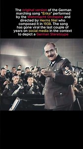 WW2 Colorized Footage - Herms Niel performs Erika #history #ww2 #militaryhistory