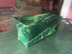 [Hot Item] Custom Printed Trade Show Advertising Stretch Rectangular Table Cloth Spandex Table Cover