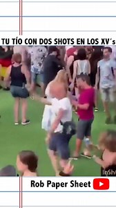 Por favor ya siéntese tío | Rob Paper Sheet