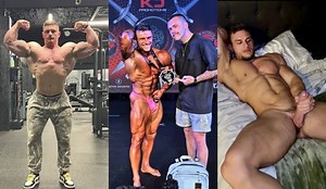 TikTok bodybuilder Parker (pdmoney) - nude compilation - Gay porn videos - Just the Gays