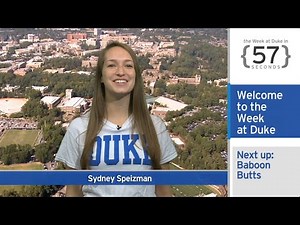 Baboon Research; Duke Reunions: The Week at Duke {in 60 Seconds}