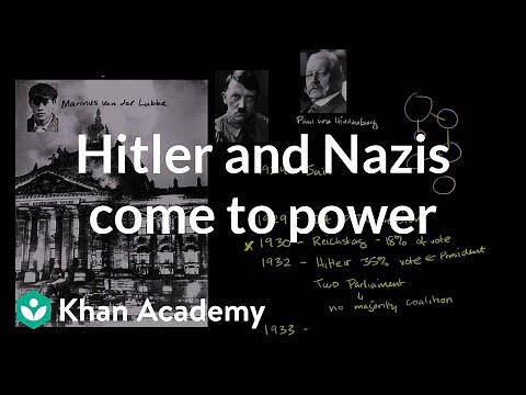 Hitler and the Nazis come to power | The 20th century | World history | Khan Academy