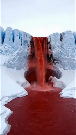 “Blood Falls in Antarctica | The Glacier That Bleeds Red”