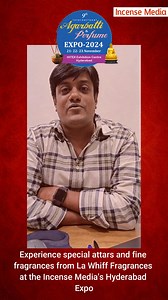 Discover the magic of Lawhiff Fragrances Mumbai A special invitation from Nikunj Malde of Lawhiff Fragrances Register on https://incensemedia.in/event/hyderabad-agarbatti-perfume-expo-2024 | International Agarbatti & Perfume Expo