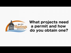 Hastings MN, Building Permit Process